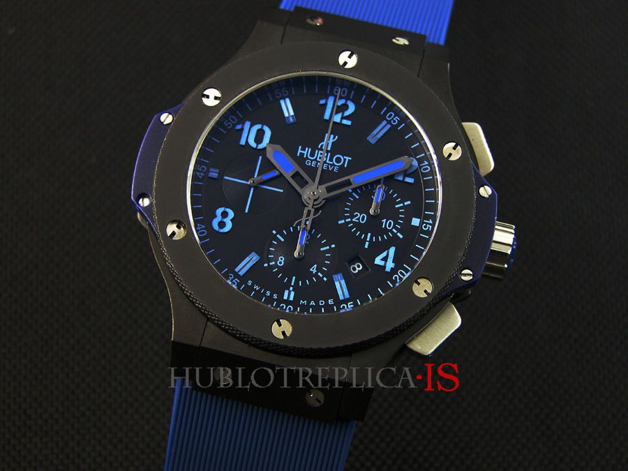 Hublot 301.CI.1190.GR.ABB09 Blue Rubber Strap