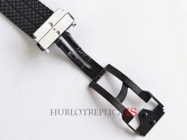 Hublot 301.CI.1770.RX Black Rubber Lattice Strap - Image 9