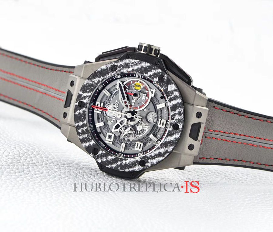 Hublot 401.NJ.0123.VR Black And Gray Hollow Dial - Image 2