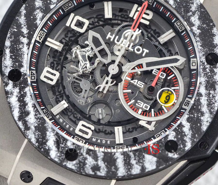 Hublot 401.NJ.0123.VR Black And Gray Hollow Dial - Image 4