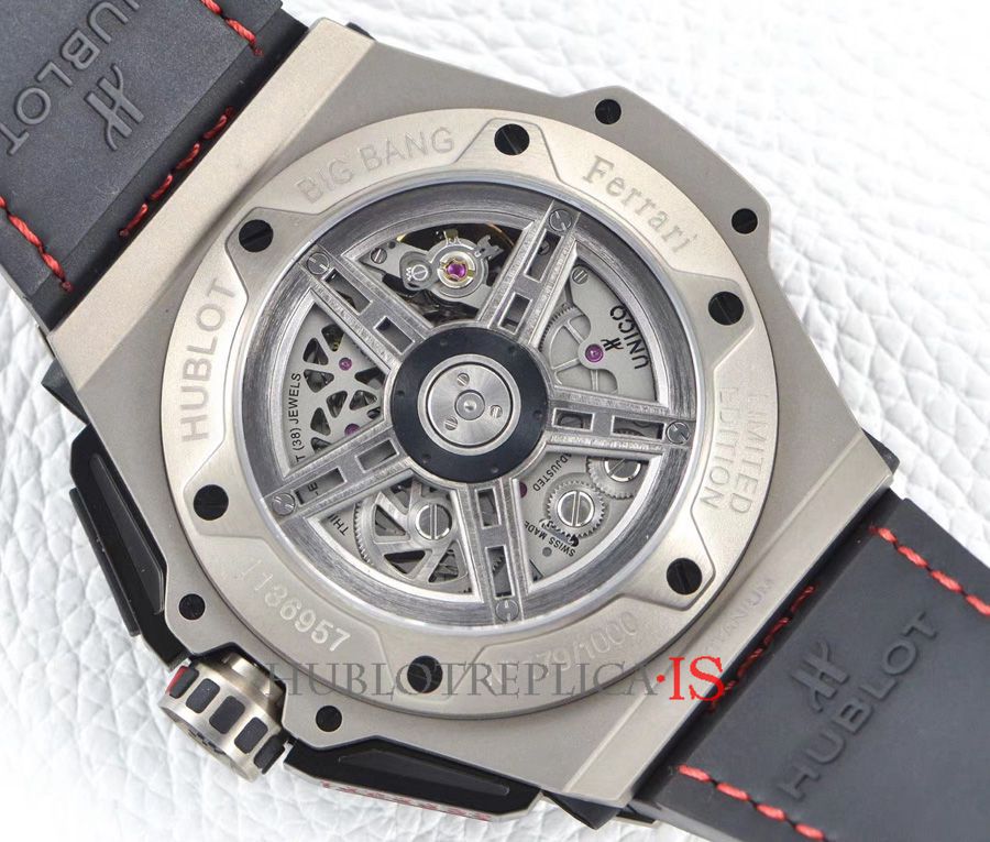 Hublot 401.NJ.0123.VR Black And Gray Hollow Dial - Image 7