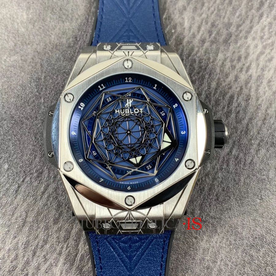 Hublot 415.NX.7179.VR.MXM18 Blue Dial