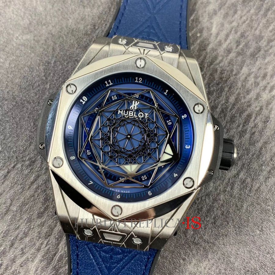 Hublot 415.NX.7179.VR.MXM18 Blue Dial - Image 3