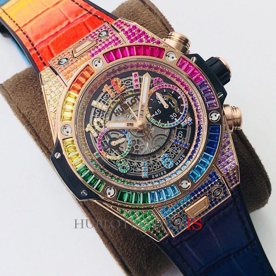 Hublot 441.OX.9910.LR.0999 Color Leather Strap - Image 2