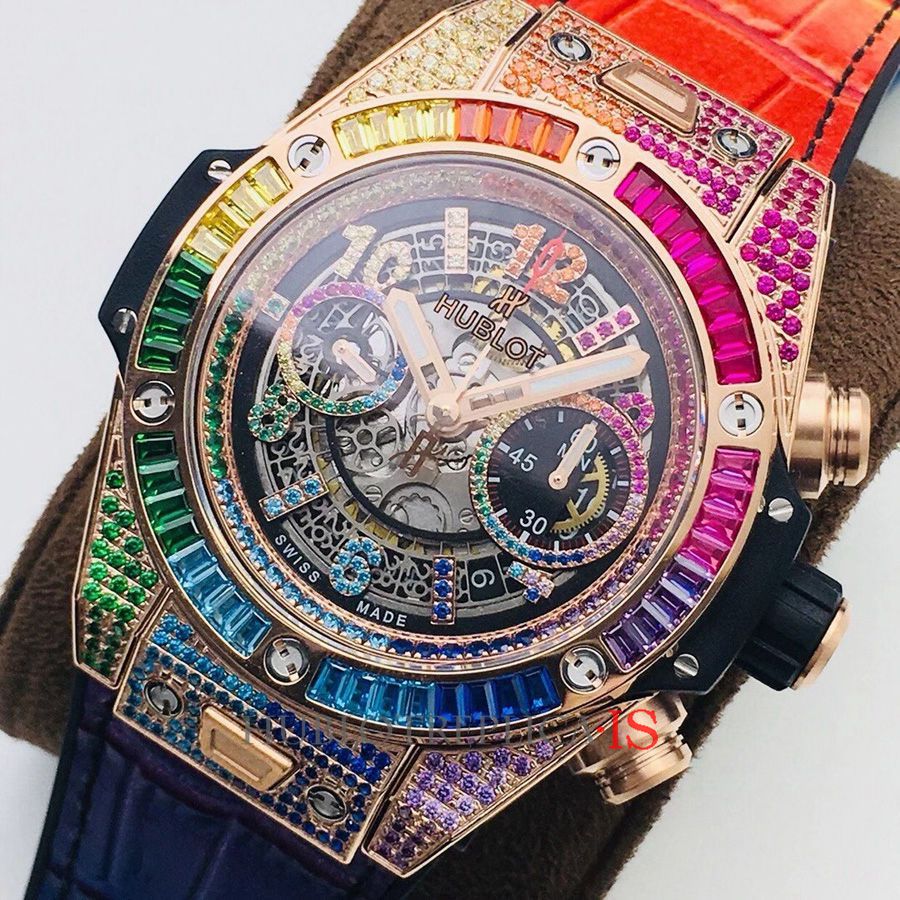 Hublot 441.OX.9910.LR.0999 Color Leather Strap - Image 3
