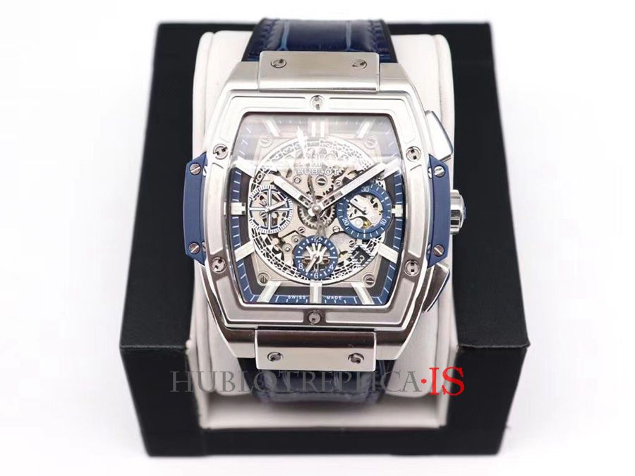 Hublot 601.NX.7170.LR Silver Blue Dial