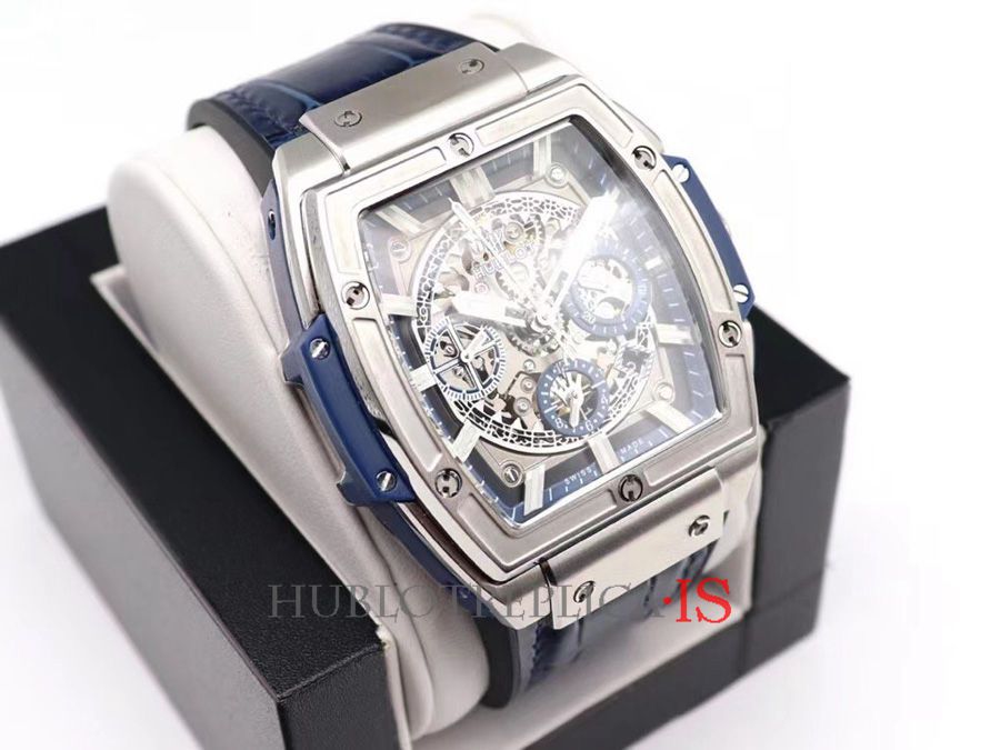 Hublot 601.NX.7170.LR Silver Blue Dial - Image 2