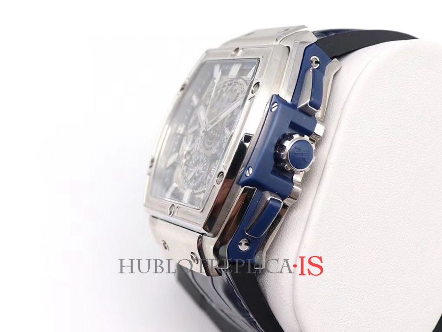 Hublot 601.NX.7170.LR Silver Blue Dial - Image 4
