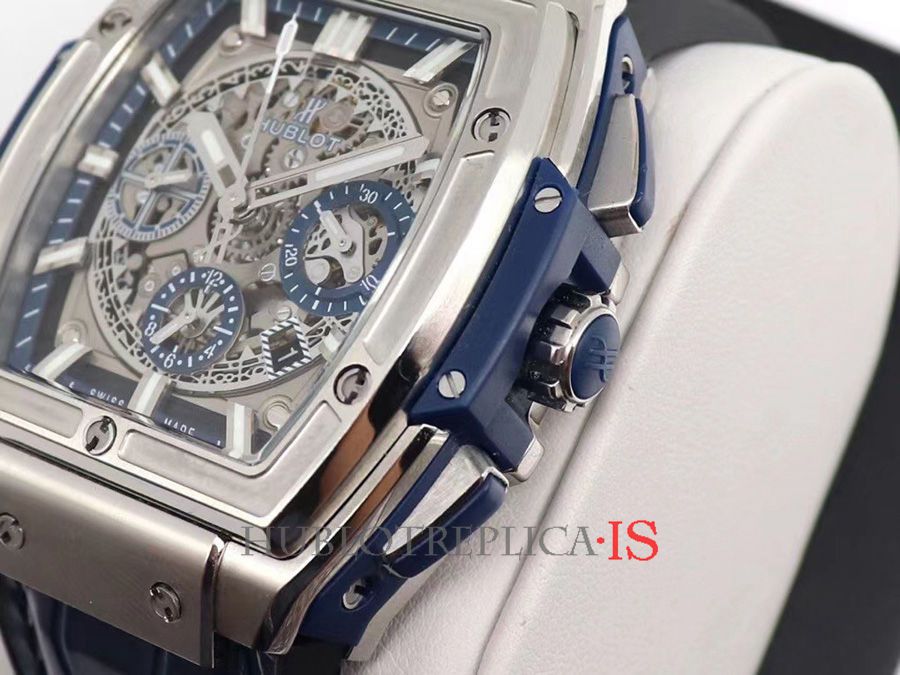 Hublot 601.NX.7170.LR Silver Blue Dial - Image 5