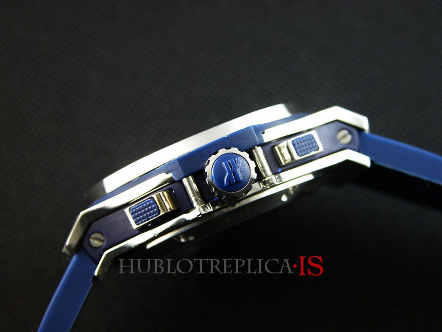 Hublot Blue Silver Nail Scale Dial - Image 4