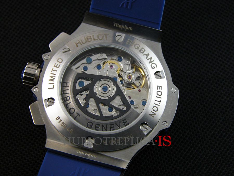 Hublot Blue Silver Nail Scale Dial - Image 8