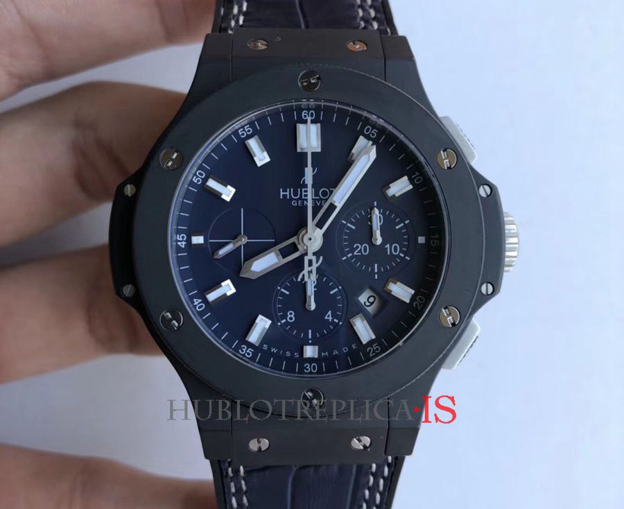 Hublot Dark Blue Leather Strap - Image 2