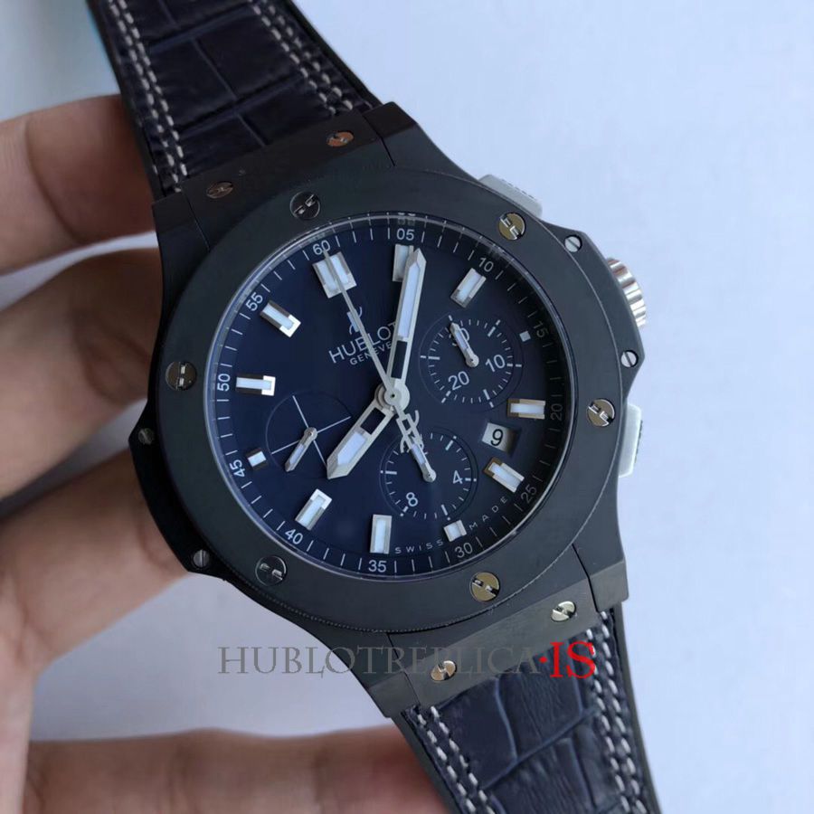 Hublot Dark Blue Leather Strap - Image 3