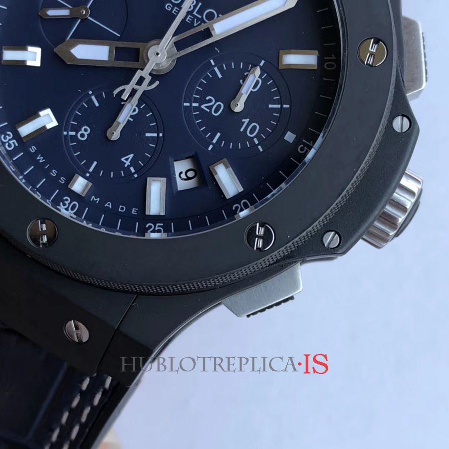 Hublot Dark Blue Leather Strap - Image 5
