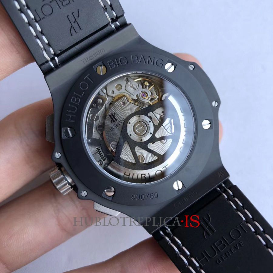 Hublot Dark Blue Leather Strap - Image 8