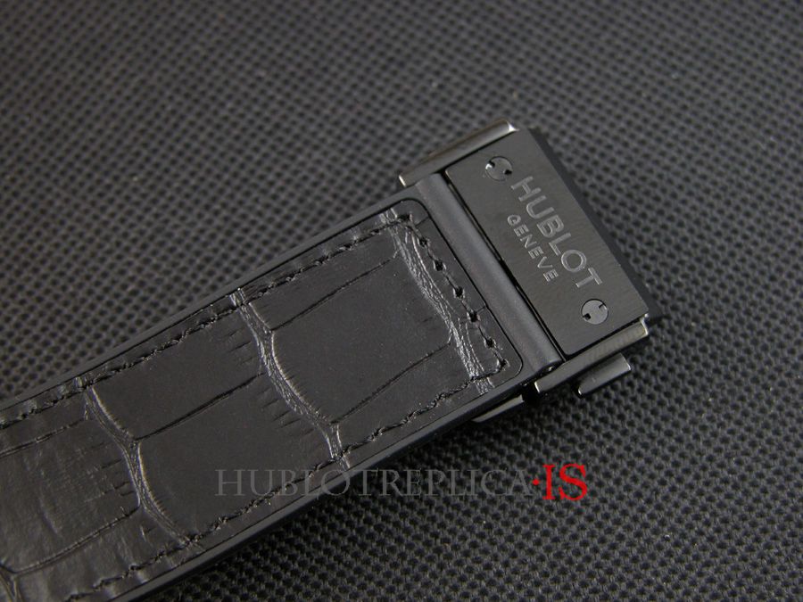 Hublot Black Face Rose Gold Bar Color Nail Scale Dial - Image 5