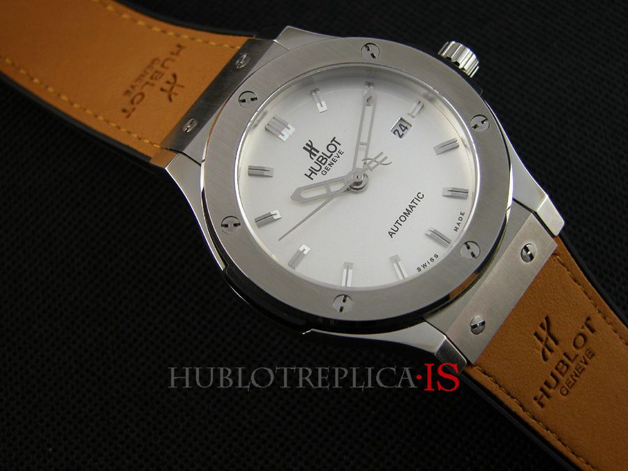 Hublot Brown Leather Strap - Image 2