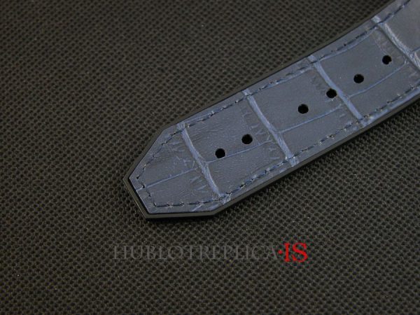 Hublot Blue Leather Strap Classic Fusion - Image 6