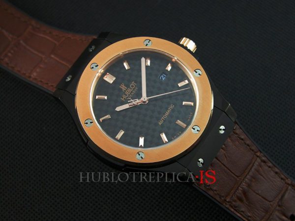 Hublot Black Rose Gold Dial - Image 2