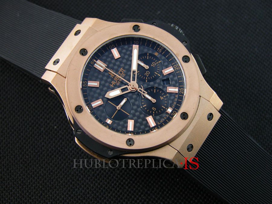 Hublot Black Grid Face Gold Nail Scale Dial - Image 2