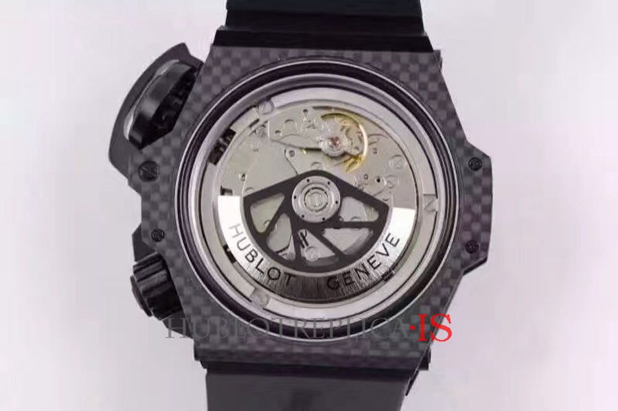 Hublot Black Rubber Strap 4000M - Image 7