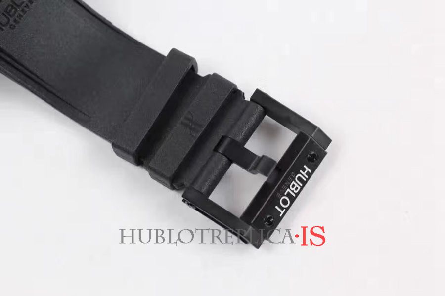 Hublot Black Rubber Strap 4000M - Image 8