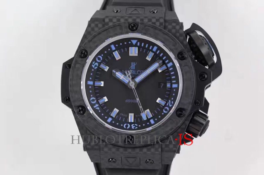 Hublot Black Rubber Strap 4000M