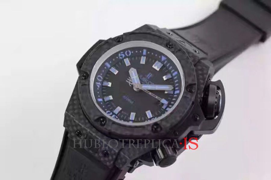 Hublot Black Rubber Strap 4000M - Image 3