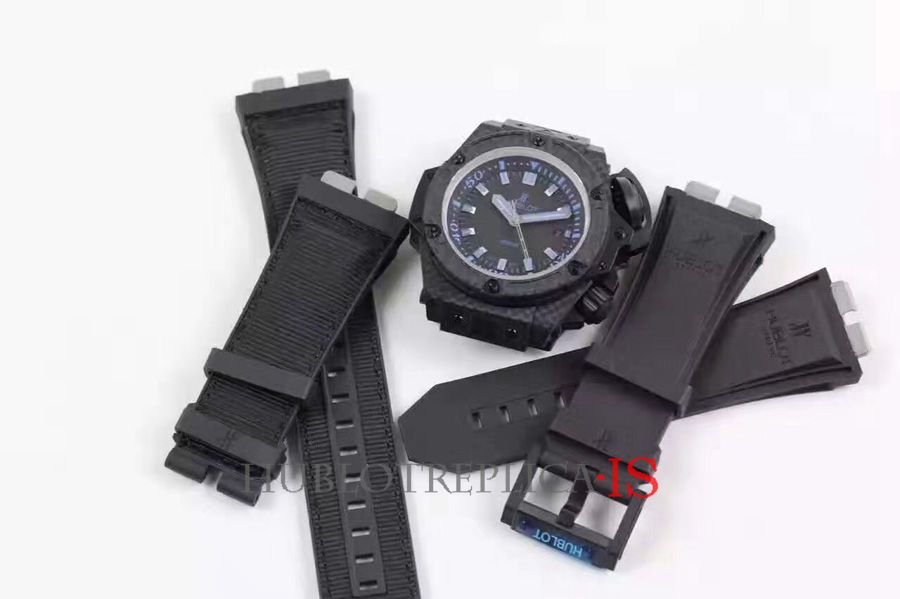 Hublot Black Rubber Strap 4000M - Image 9