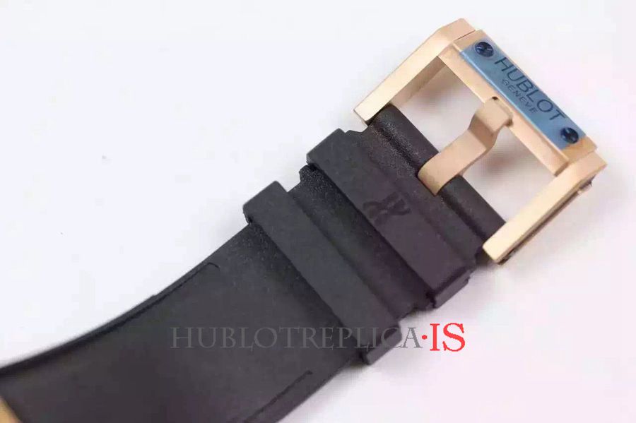 Hublot 4000M Black Face Gold Bar Nail Scale Dial - Image 9