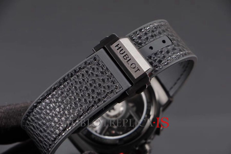 Hublot Ferrari GT Black Leather Strap - Image 8