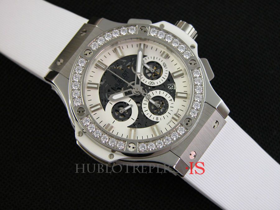Hublot White Face Hollow Dial In The Middle - Image 2