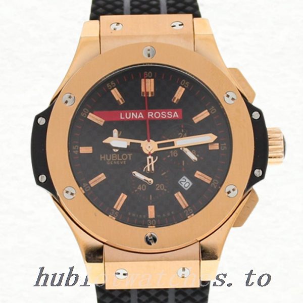 Hublot Big Bang 44mm Men's 301.CM.131.RX.LUN06 Stainless Steel/Ceramic bezel Black Dial - Image 5