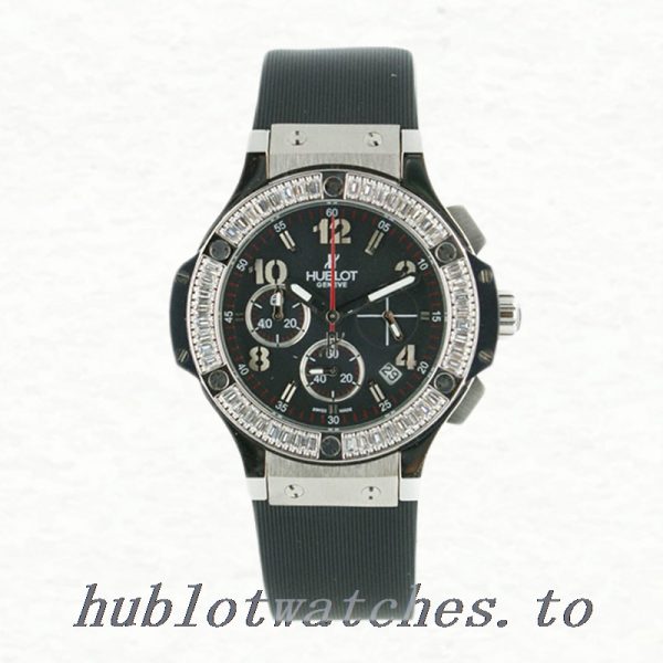 Hublot Big Bang Ladies 38mm 301.SM.1770.GR Silver-tone Black Dial - Image 2