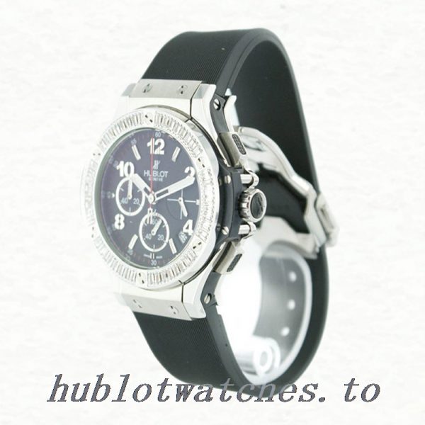 Hublot Big Bang Ladies 38mm 301.SM.1770.GR Silver-tone Black Dial - Image 3