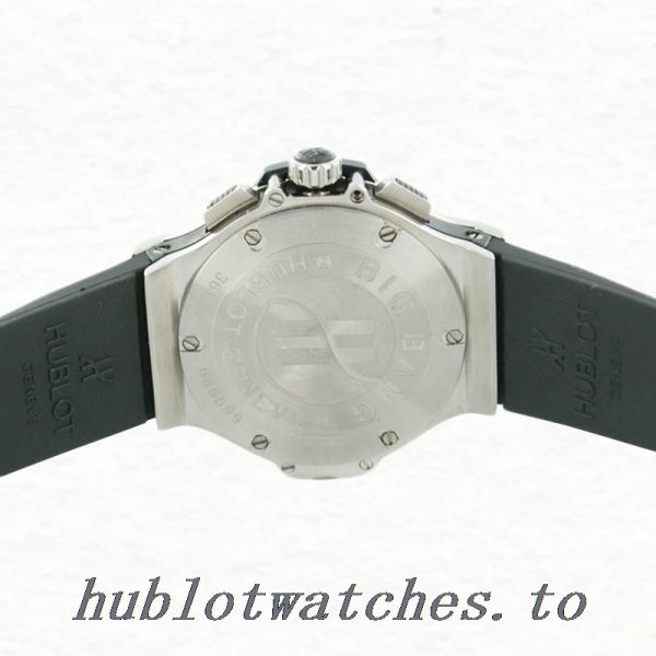 Hublot Big Bang Ladies 38mm 301.SM.1770.GR Silver-tone Black Dial - Image 4