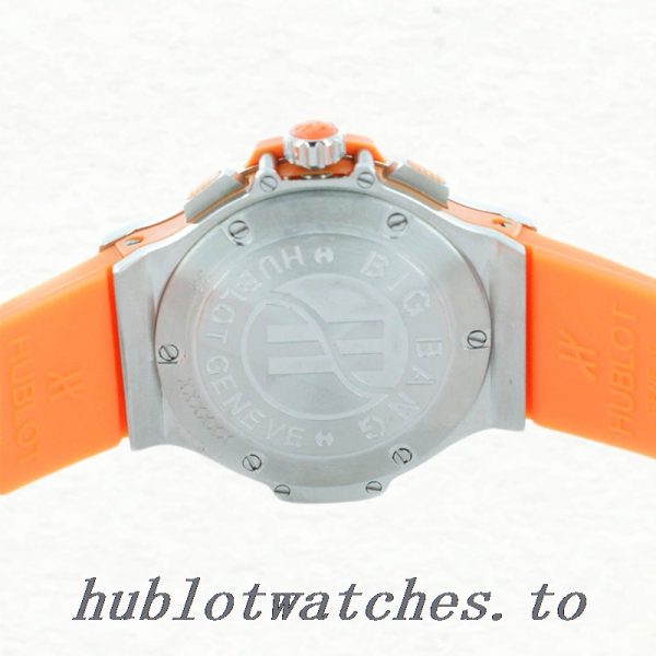 Hublot Big Bang 38mm 341.PO.2010.LR.1906 Ladies Silver-tone Diamond - Image 3
