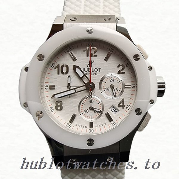 Hublot Big Bang Men's 44mm 342.SE.230.RW Ceramic bezel Silver-tone