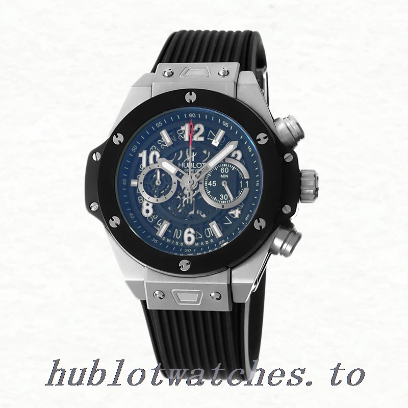 Hublot King Power Men's 44mm 441.NM.1171.RX Blue Dial - Image 2