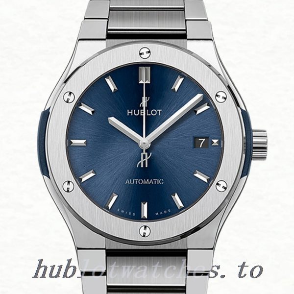 Hublot Classic Fusion 43mm 510.NX.7170.NX Men's Blue Dial