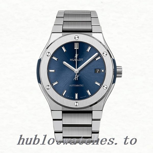 Hublot Classic Fusion 43mm 510.NX.7170.NX Men's Blue Dial - Image 2