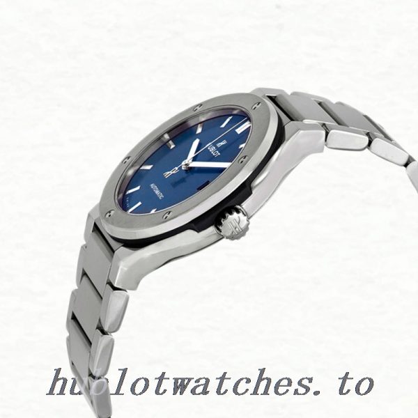 Hublot Classic Fusion 43mm 510.NX.7170.NX Men's Blue Dial - Image 3