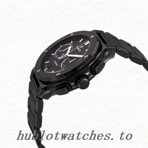 Hublot Classic Fusion 43mm 520.CM.1170.CM Men's Stainless Steel Black Dial - Image 3