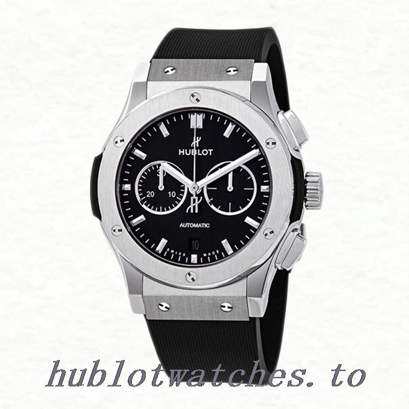Hublot Classic Fusion 541.NX.1171.RX Men's 43mm Black Dial Stainless Steel - Image 2
