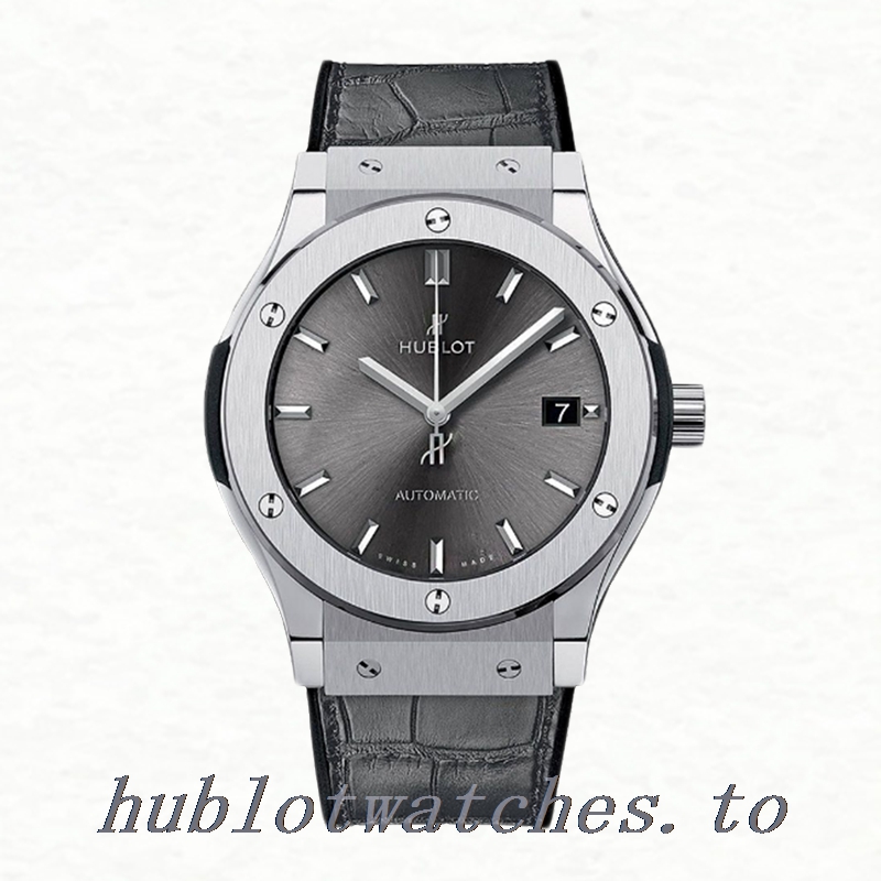 Hublot Classic Fusion Men's 43mm 565.NX.7071.LR Black Dial Silver-tone - Image 2