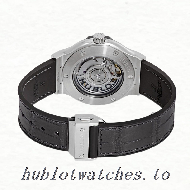 Hublot Classic Fusion Men's 43mm 565.NX.7071.LR Black Dial Silver-tone - Image 4