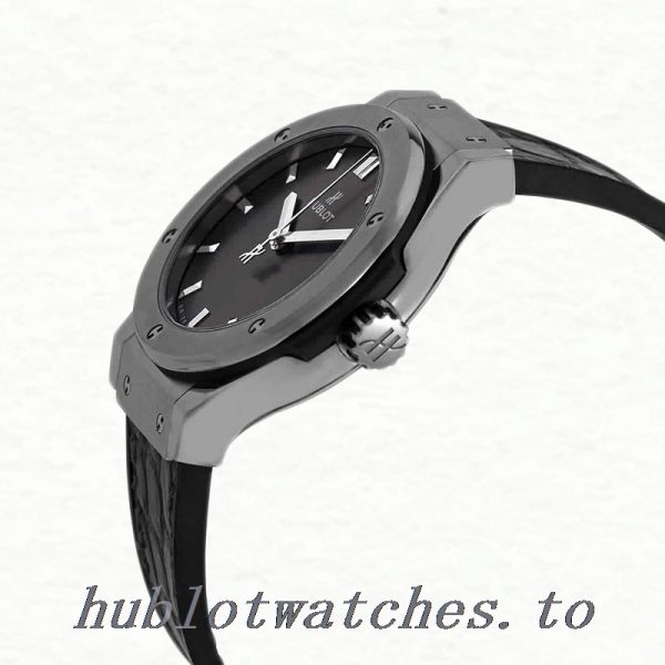 Hublot Classic Fusion 43mm 581.NX.7071.LR Men's Black Dial Silver-tone - Image 3