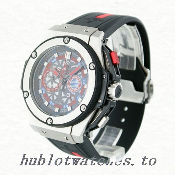 Hublot King Power 716.NX.1129.RX.BYM12 48mm Men's Skeleton Dial Quartz - Image 3