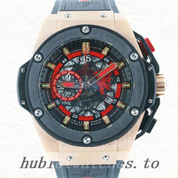 Hublot King Power 716.NX.1129.RX.BYM12 48mm Men's Skeleton Dial Quartz - Image 6