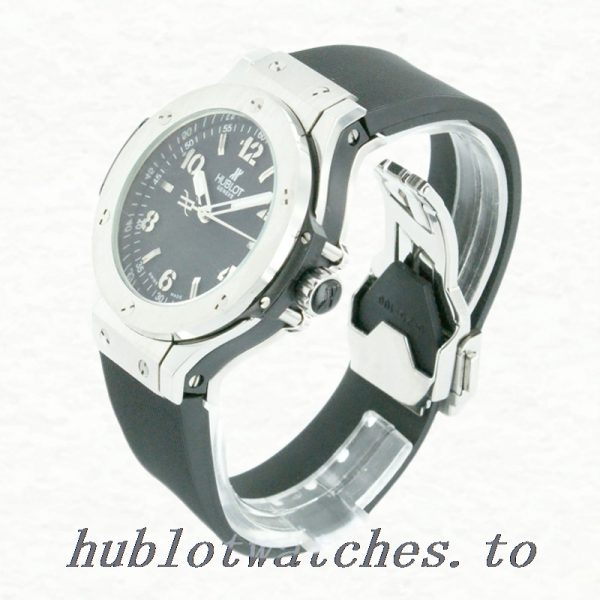 Hublot Big Bang 33mm Ladies BigBangBK002 Stainless Steel Silver-tone - Image 3